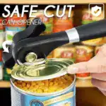 Stainless Steel Safety Cut Can Opener
