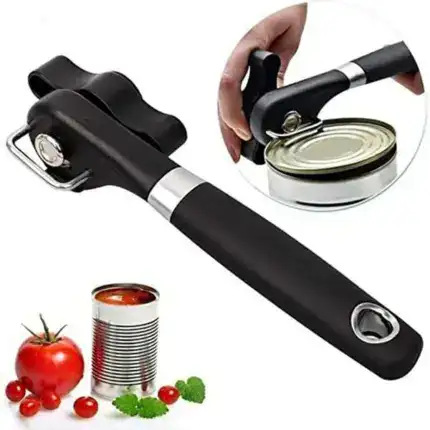 Stainless Steel Safety Cut Can Opener