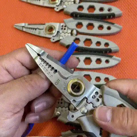 Wire stripping animation