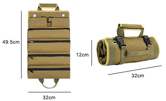 Packaging of tool roll