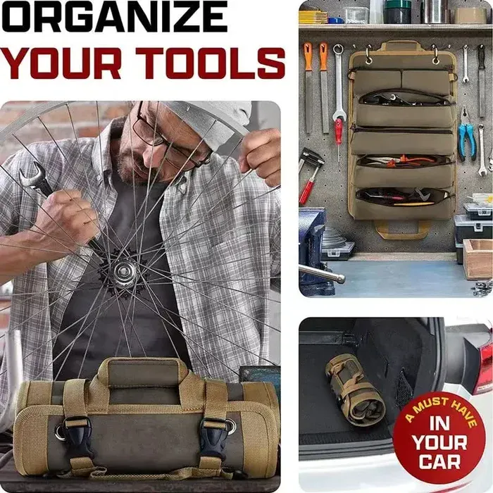 Tool pouch with tools