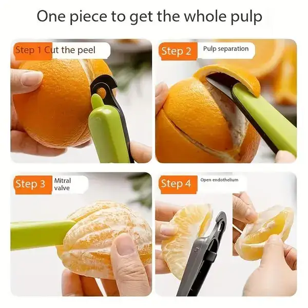 Peeling Tool with fruit