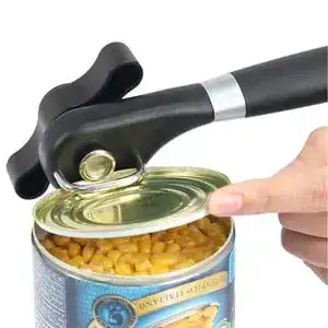 Stainless steel can opener